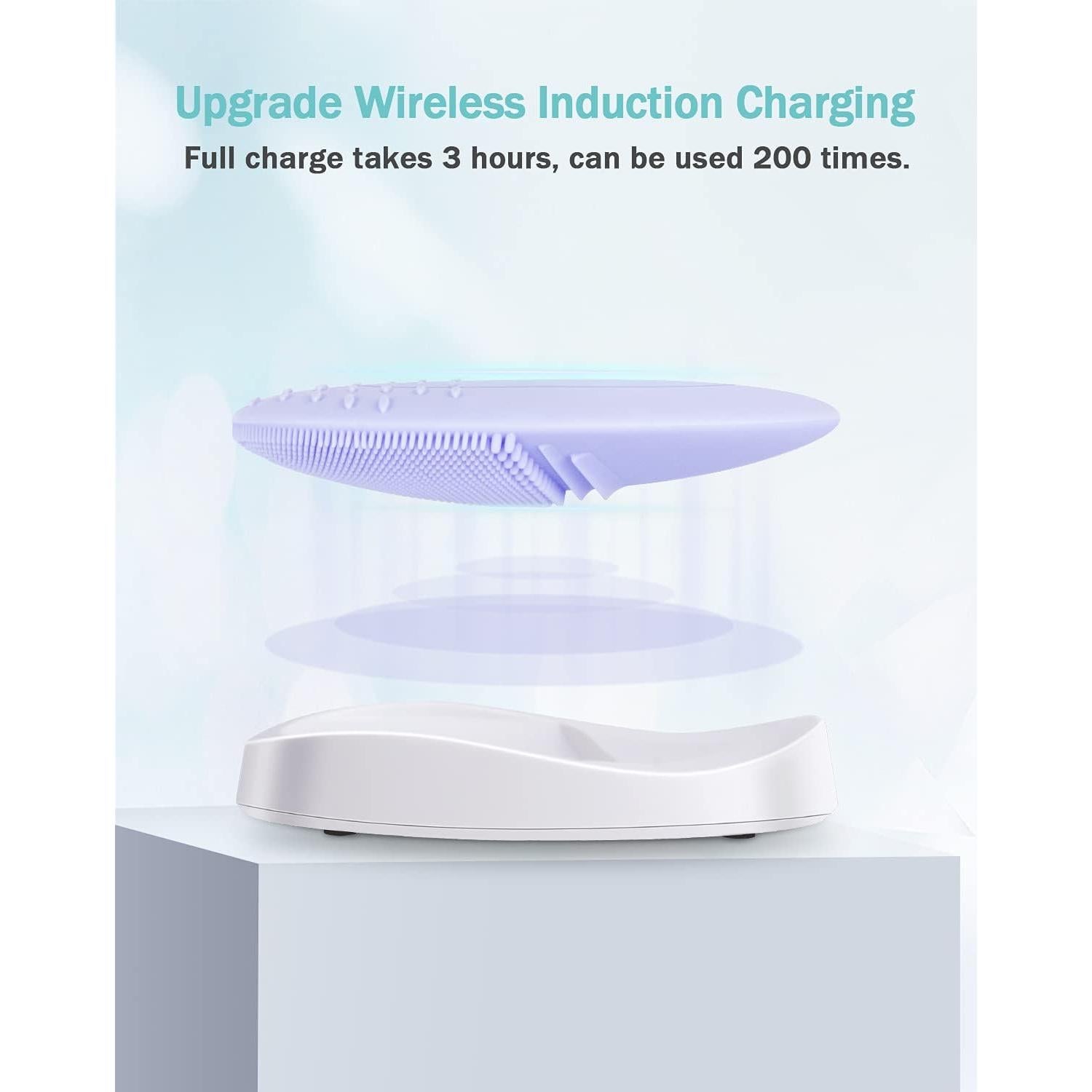 Cepillo Limpiador Facial EZBASICS KD303 Silicona Suave IPX7