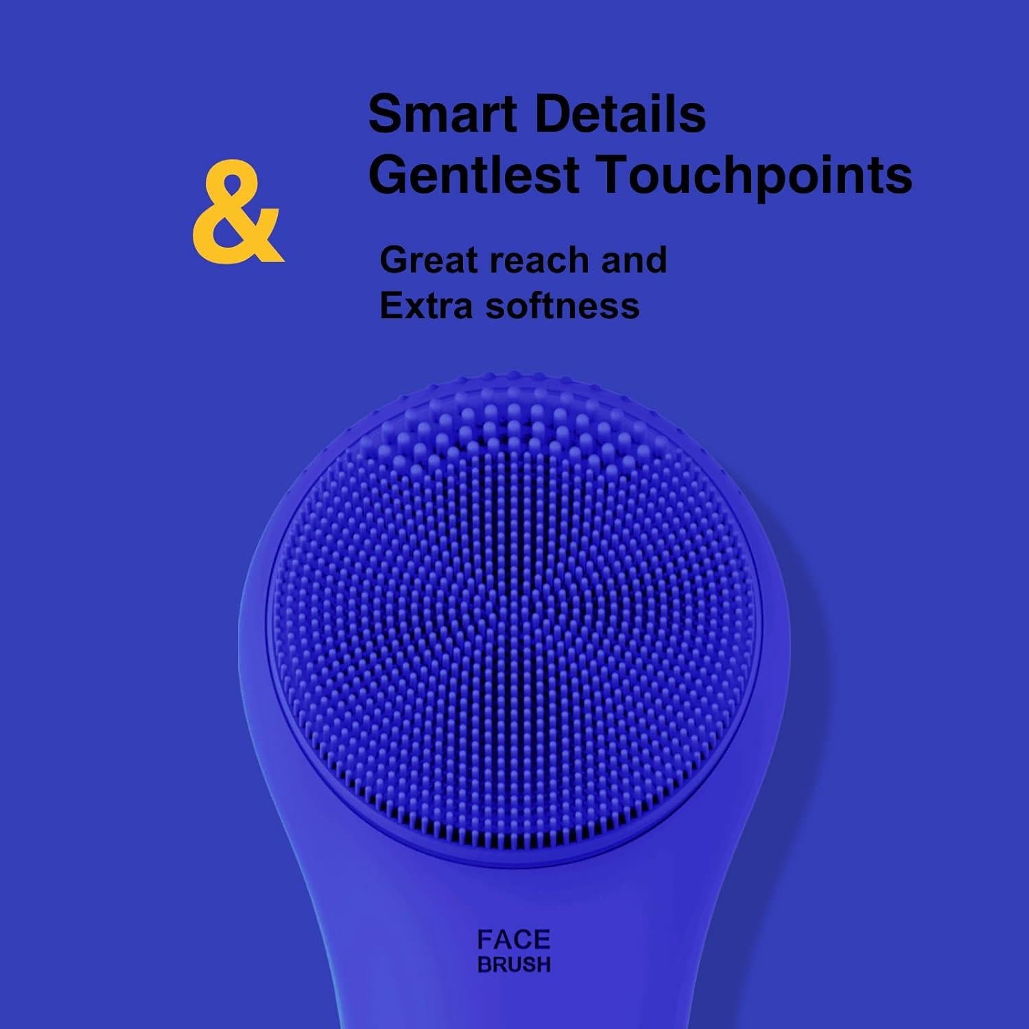 Cepillo Facial Limpiador NågraCoola CLIE Recargable Azul