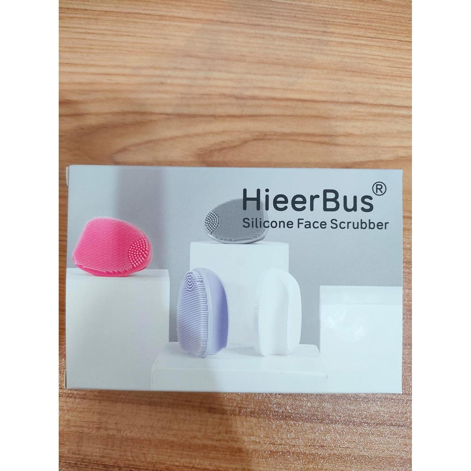 Exfoliador Facial de Silicona HieerBus - 2 Piezas, Limpieza Profunda
