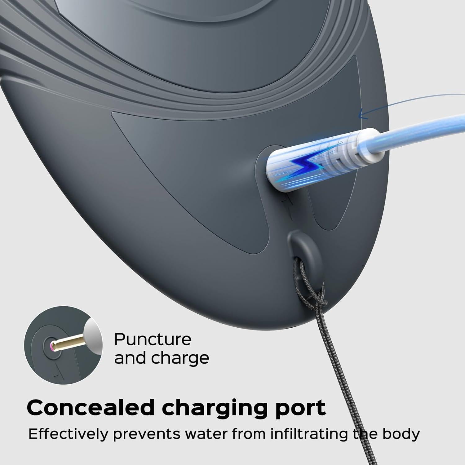 Cepillo Facial COSLUS Silicona Portátil Impermeable 5 Modos