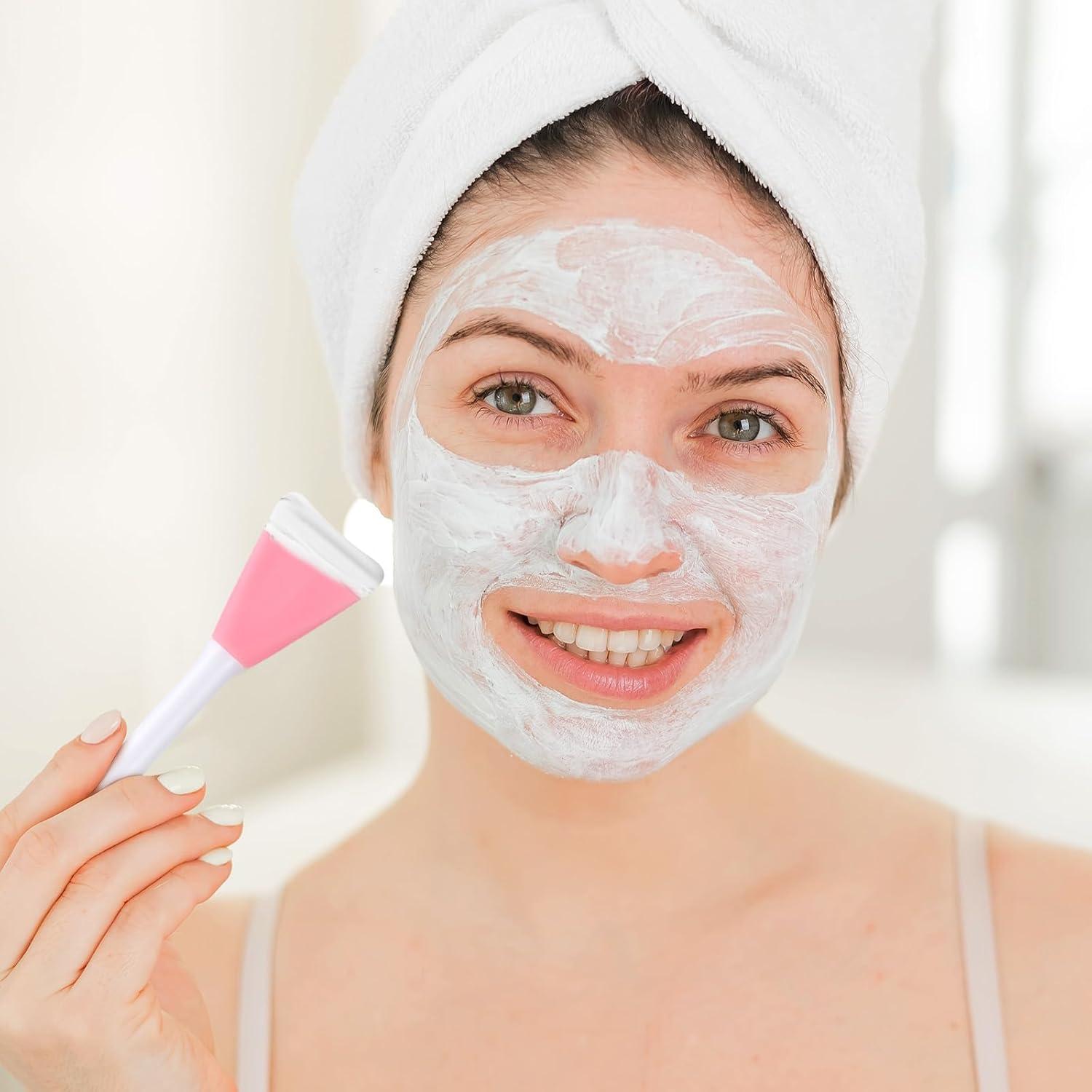 Cepillo Facial Doble Lado Bruislard 2 Pcs Silicona 13.8cm