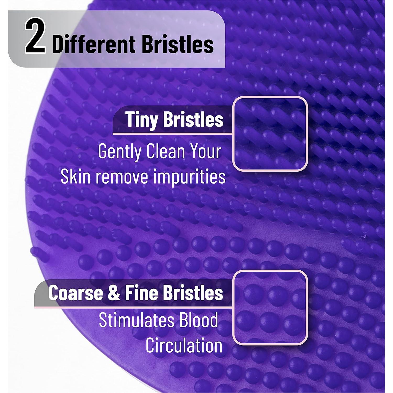 Cepillo Facial de Silicona Slick - Paquete de 4 Unidades