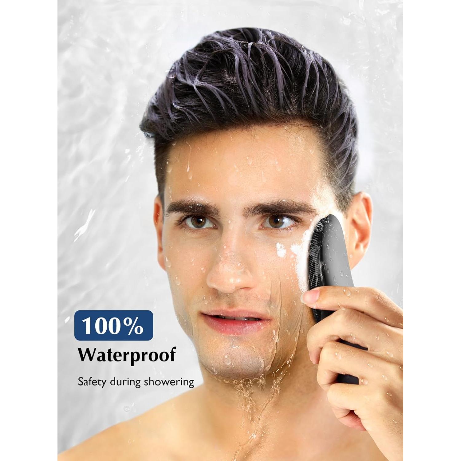 Cepillo Facial COSLUS FBS02 Silicona Impermeable 4 Modos