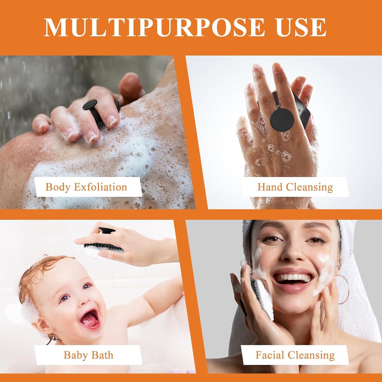 Exfoliador Facial de Silicona VWMYQ para Hombres - Suave y Eficaz