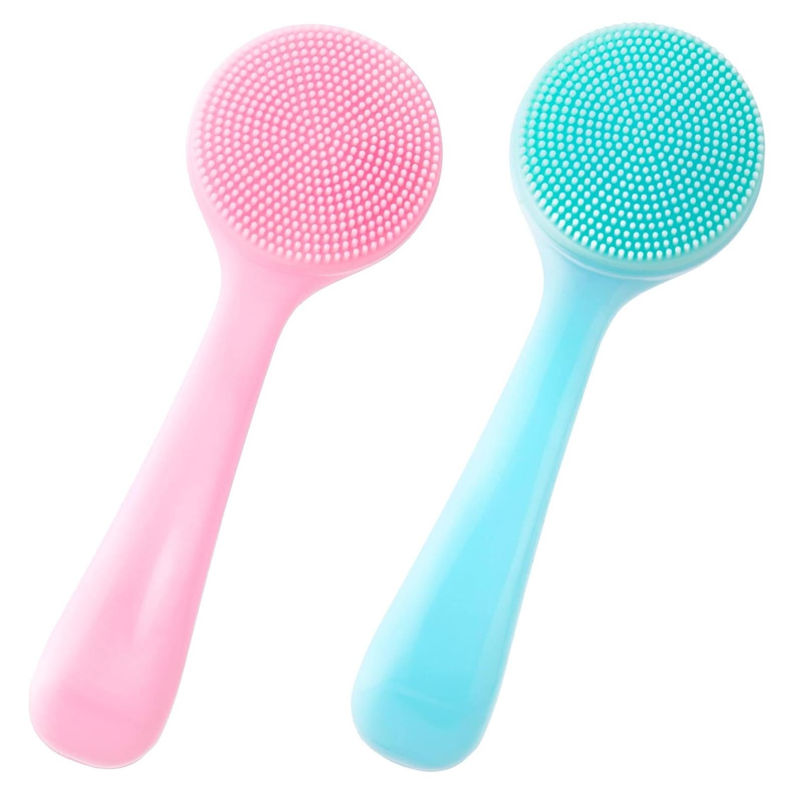 Paquete de 2 Cepillos de Limpieza Facial HINZIC - Silicona