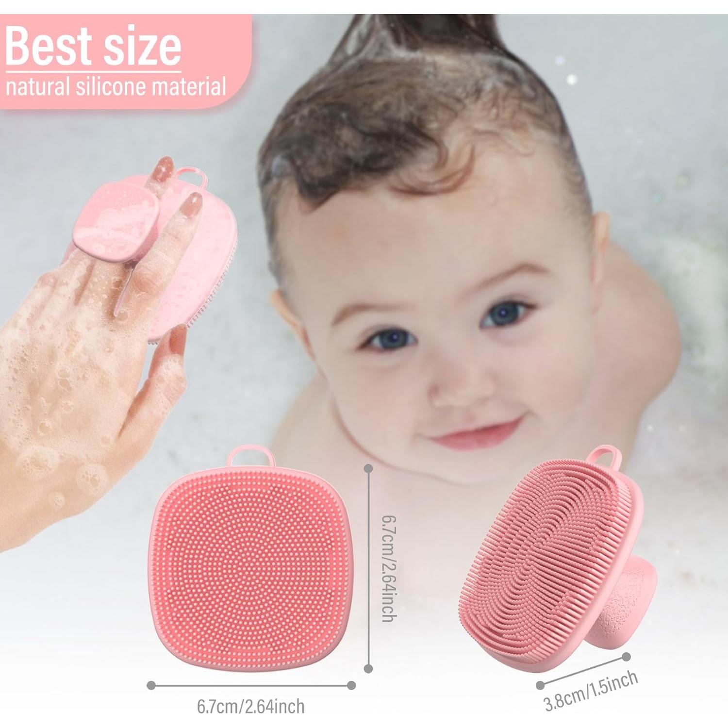 Paquete de 2 cepillos faciales QiaKeoo de silicona reutilizables