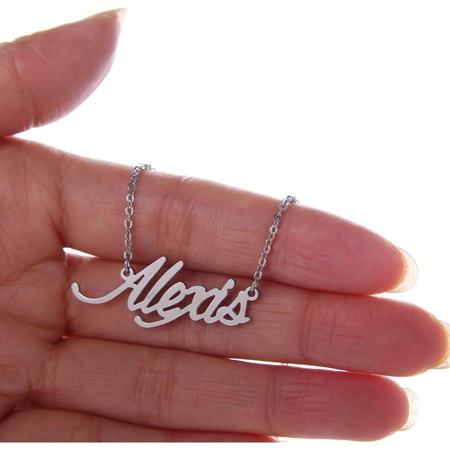 Collar de Acero Inoxidable HUAN XUN 16" con Extensión