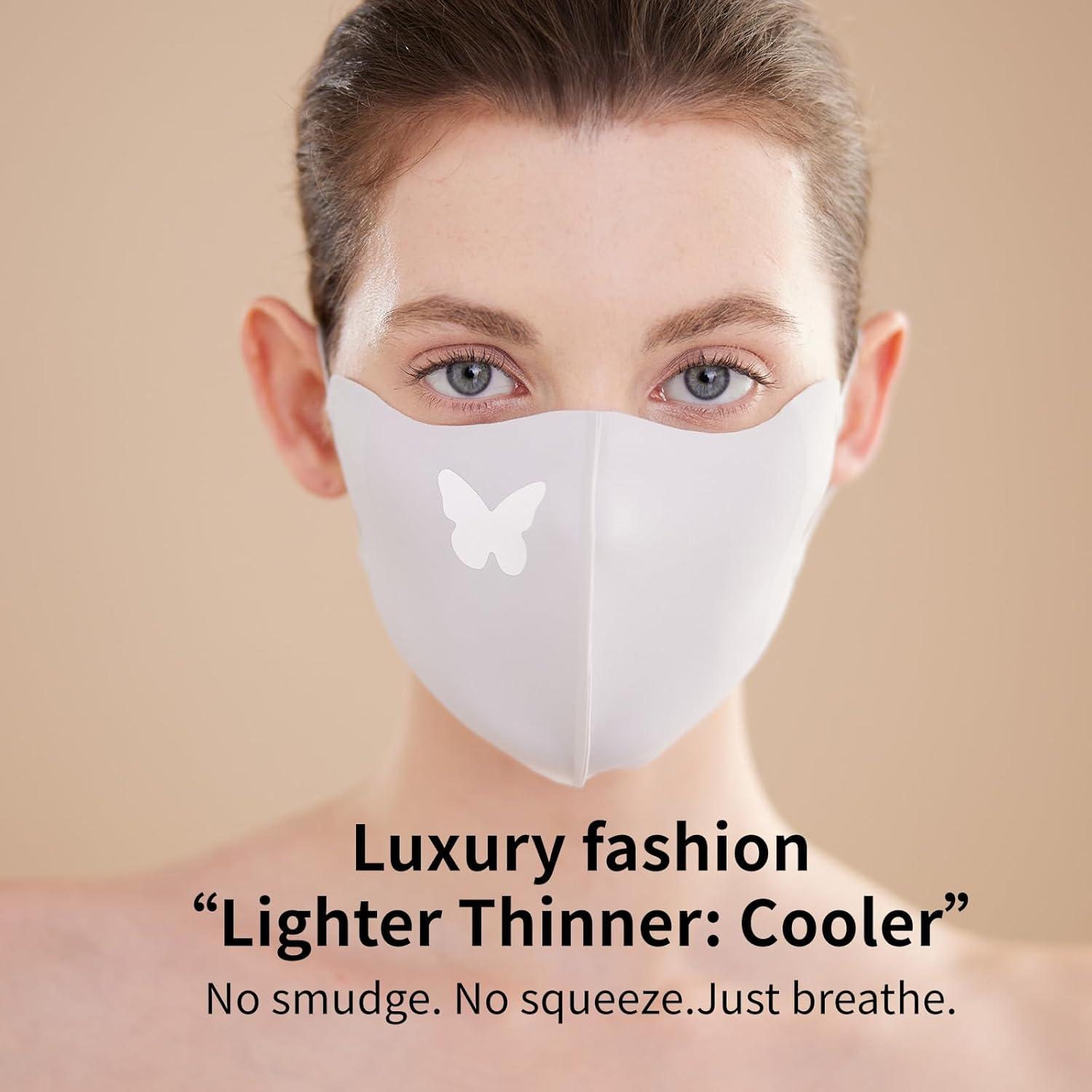 Mascarilla Lavable BBN Mariposa - Paquete de 3, Protección UV