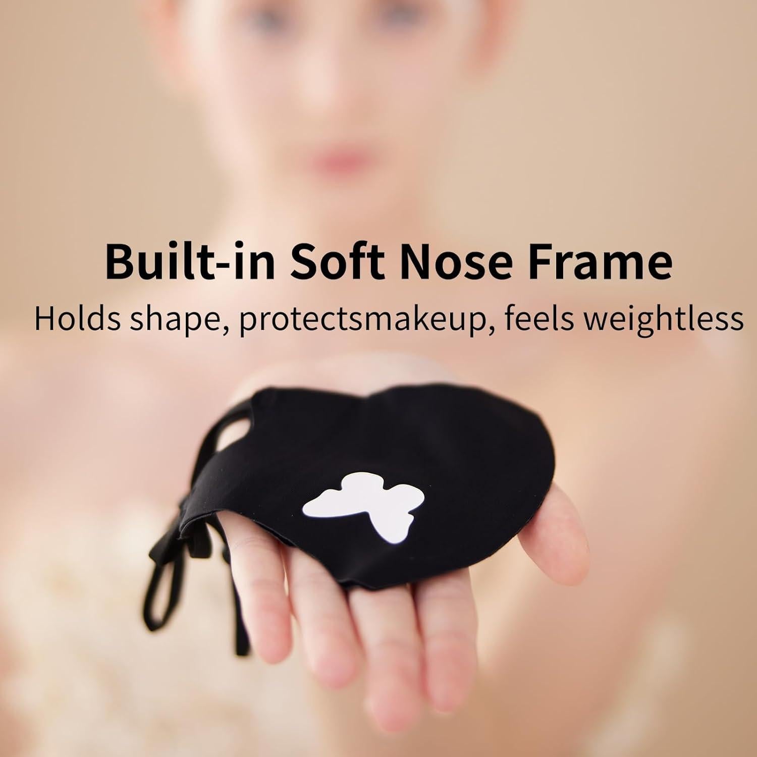 Mascarilla Lavable BBN Mariposa - Paquete de 3, Protección UV