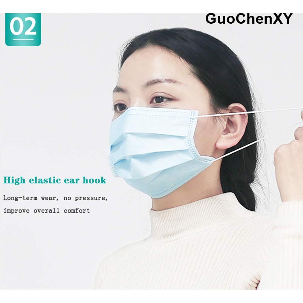 Mascarillas Desechables 3 Capas Keangs - 50 Pcs - Filtro 95%