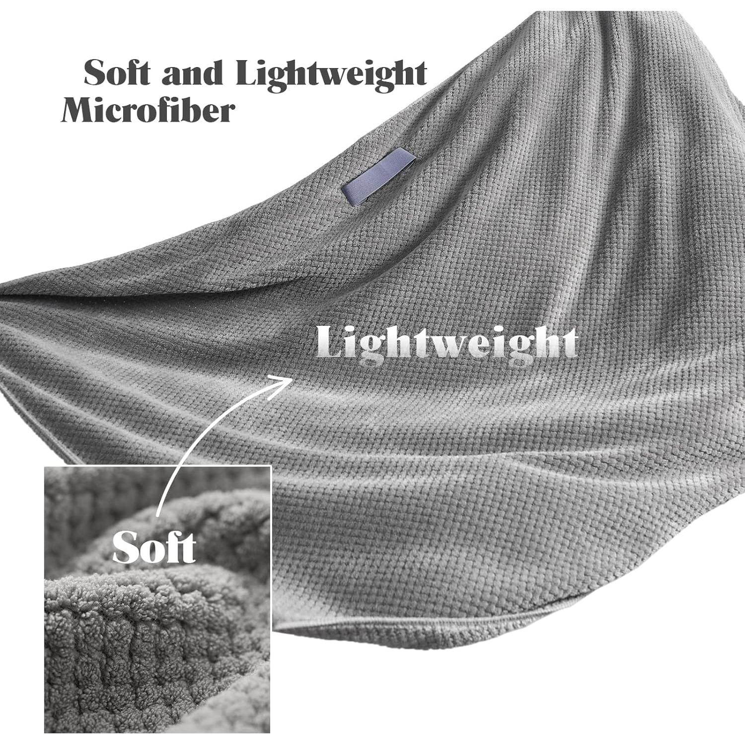 Toallas de Microfibra para Cabello MABAO - 2 Unidades Secado Rápido