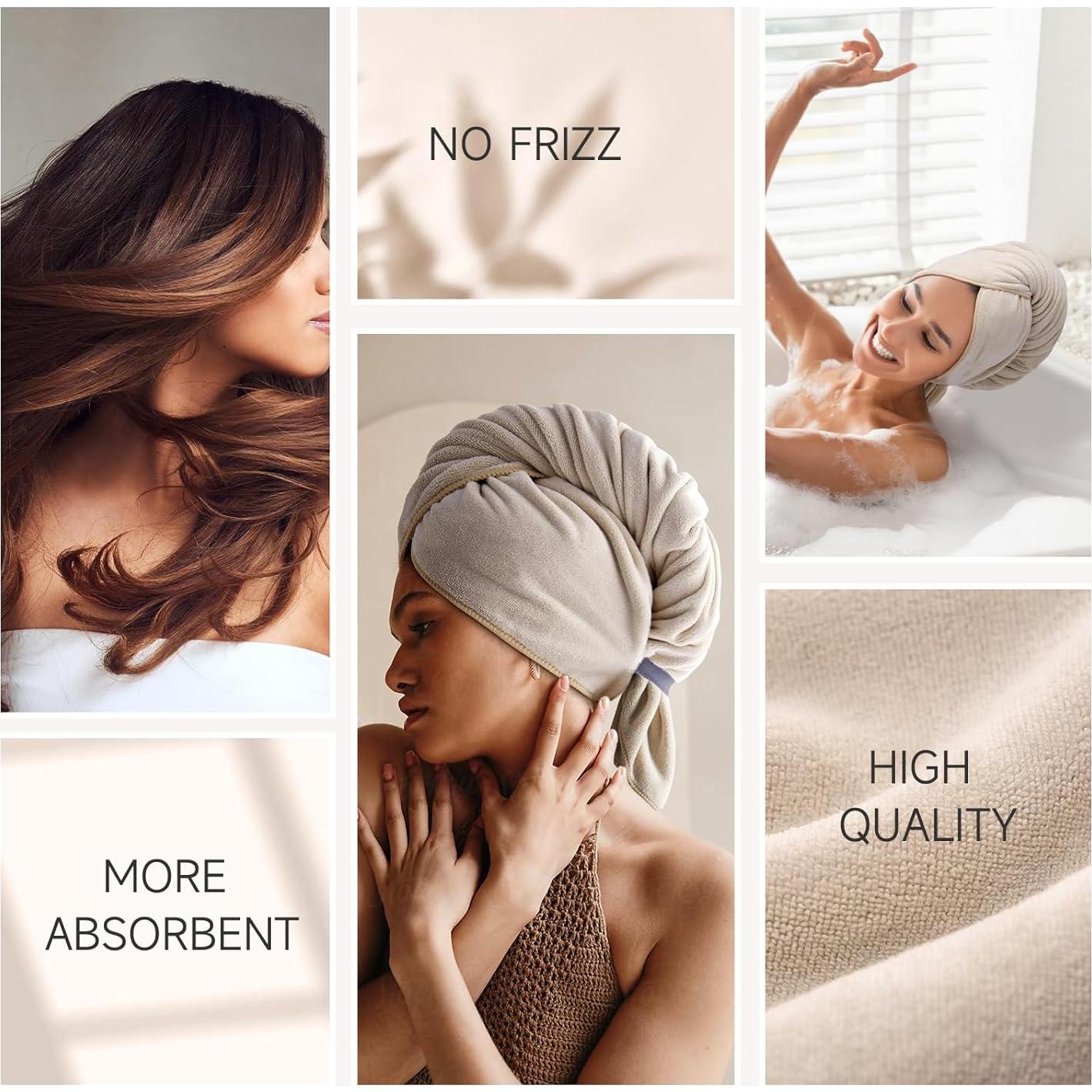 Toalla de Pelo Microfibra Umisleep 104x56 cm Camello Absorbente