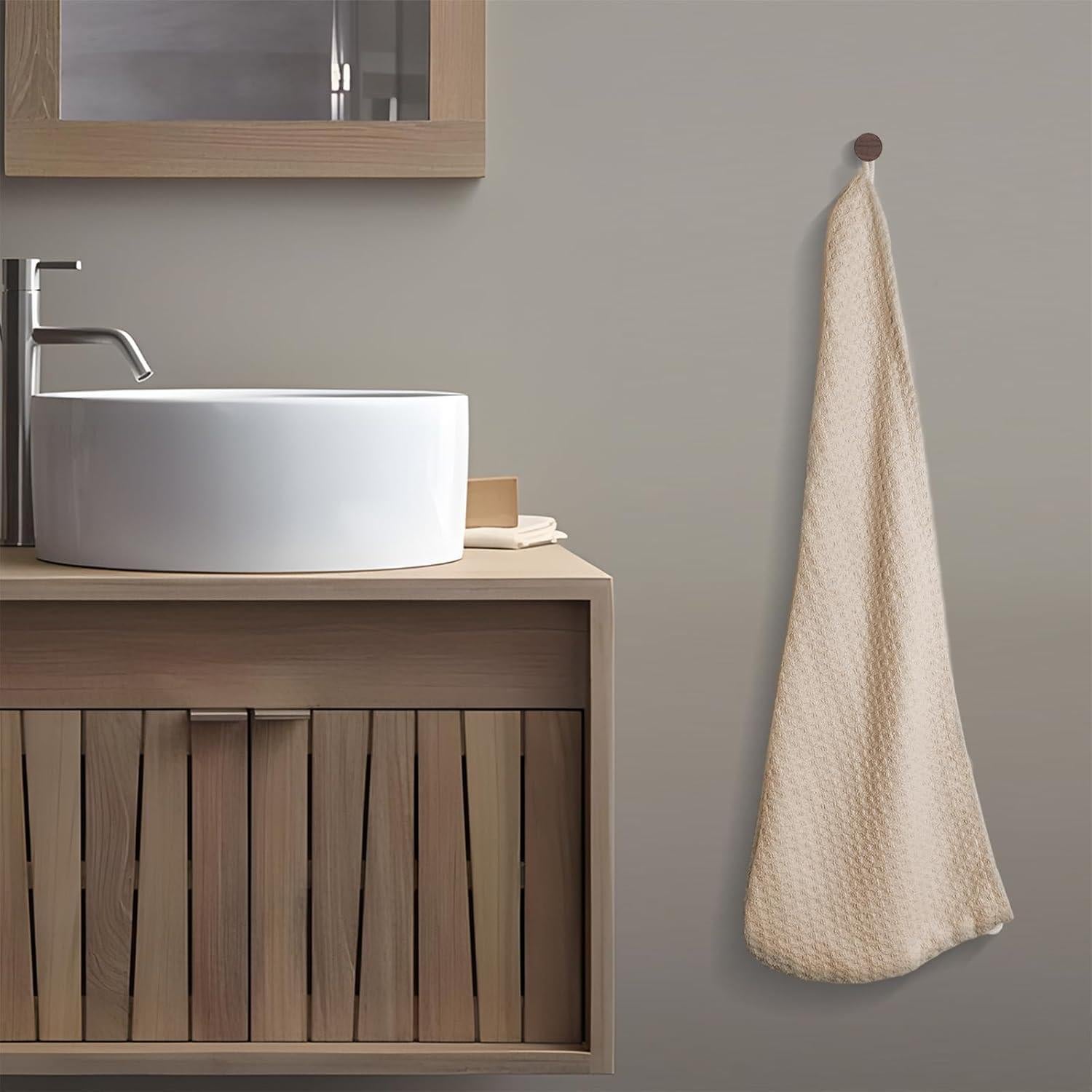 Toalla de Secado para Cabello MaopaoBeauty Microfibra Waffle 70x27 cm