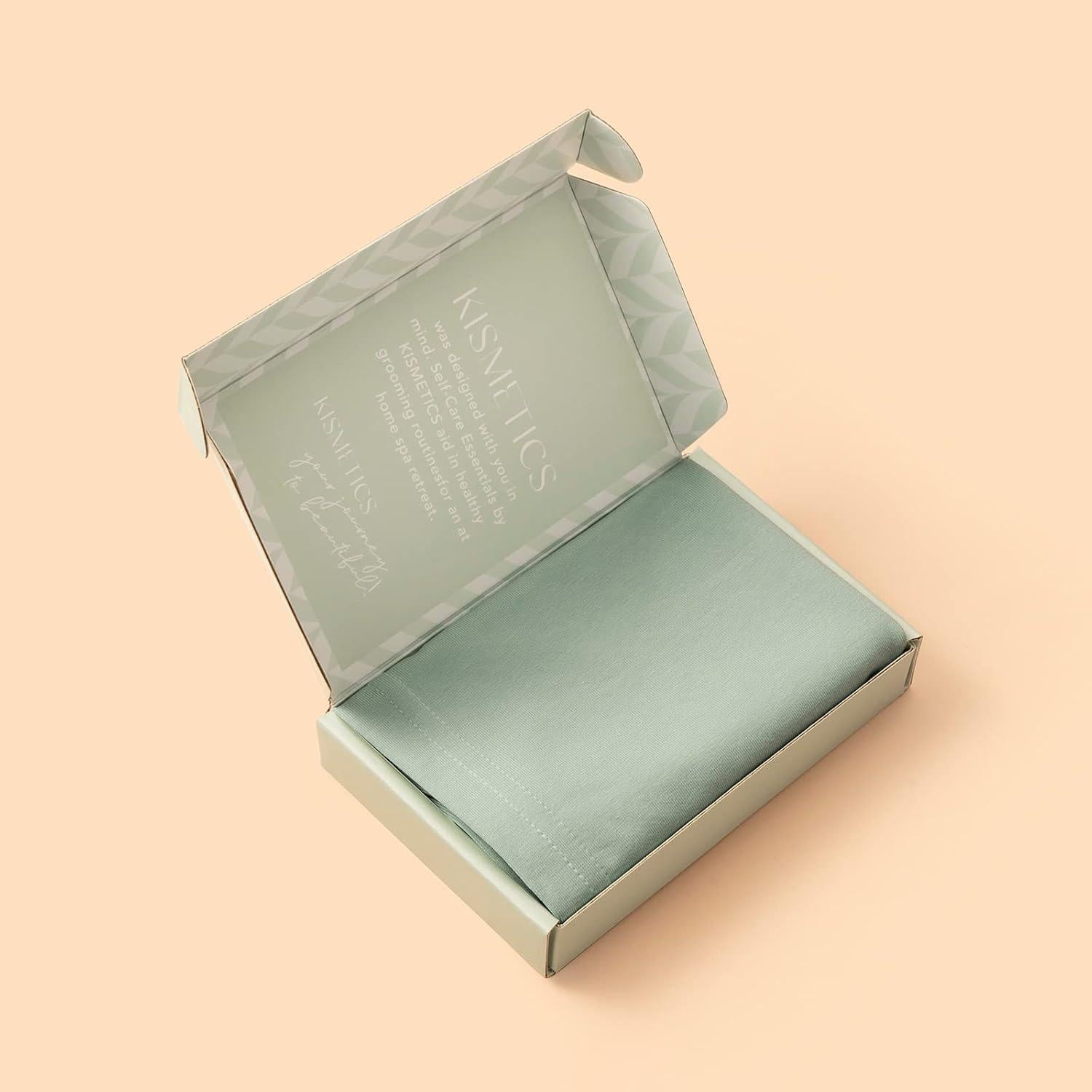 Toalla de Secado para Cabello KISMETICS Turbante Verde Claro