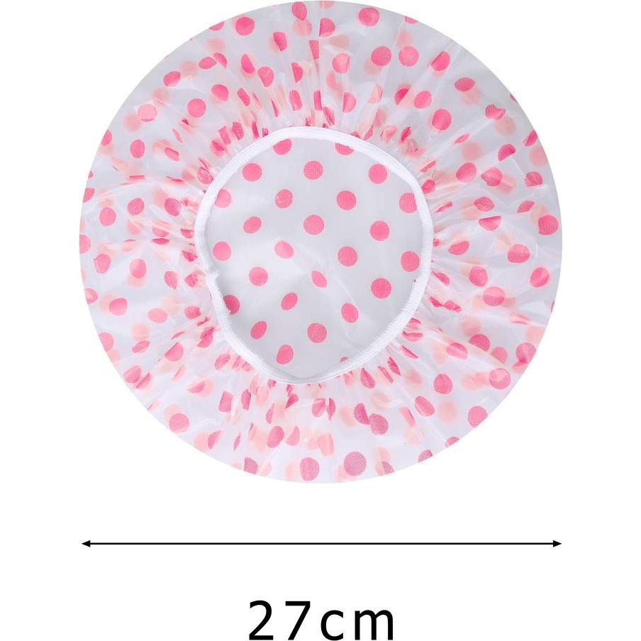 Gorro de Ducha Reutilizable Impermeable Shangling 27cm 3 Piezas