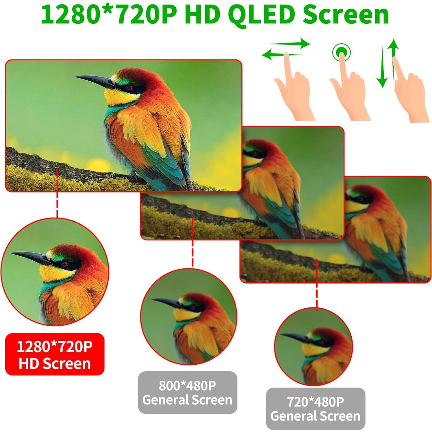 Estéreo de Coche SJOYBRING Doble Din QLED 7" Bluetooth 5.3