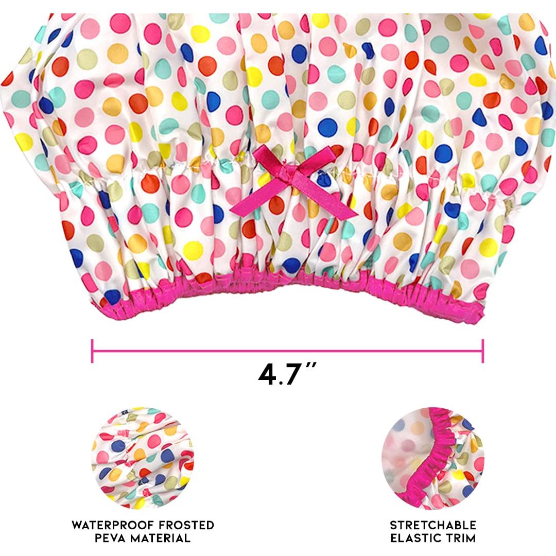 Gorro de Ducha Reutilizable Betty Dain Puntos de Deco