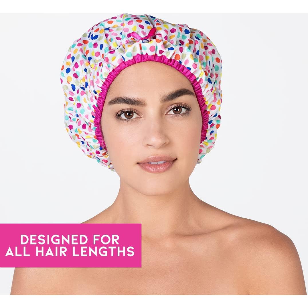 Gorro de Ducha Reutilizable Betty Dain Puntos de Deco