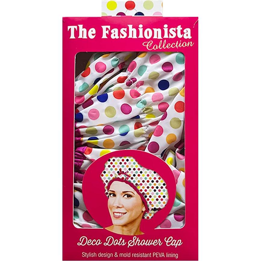 Gorro de Ducha Reutilizable Betty Dain Puntos de Deco
