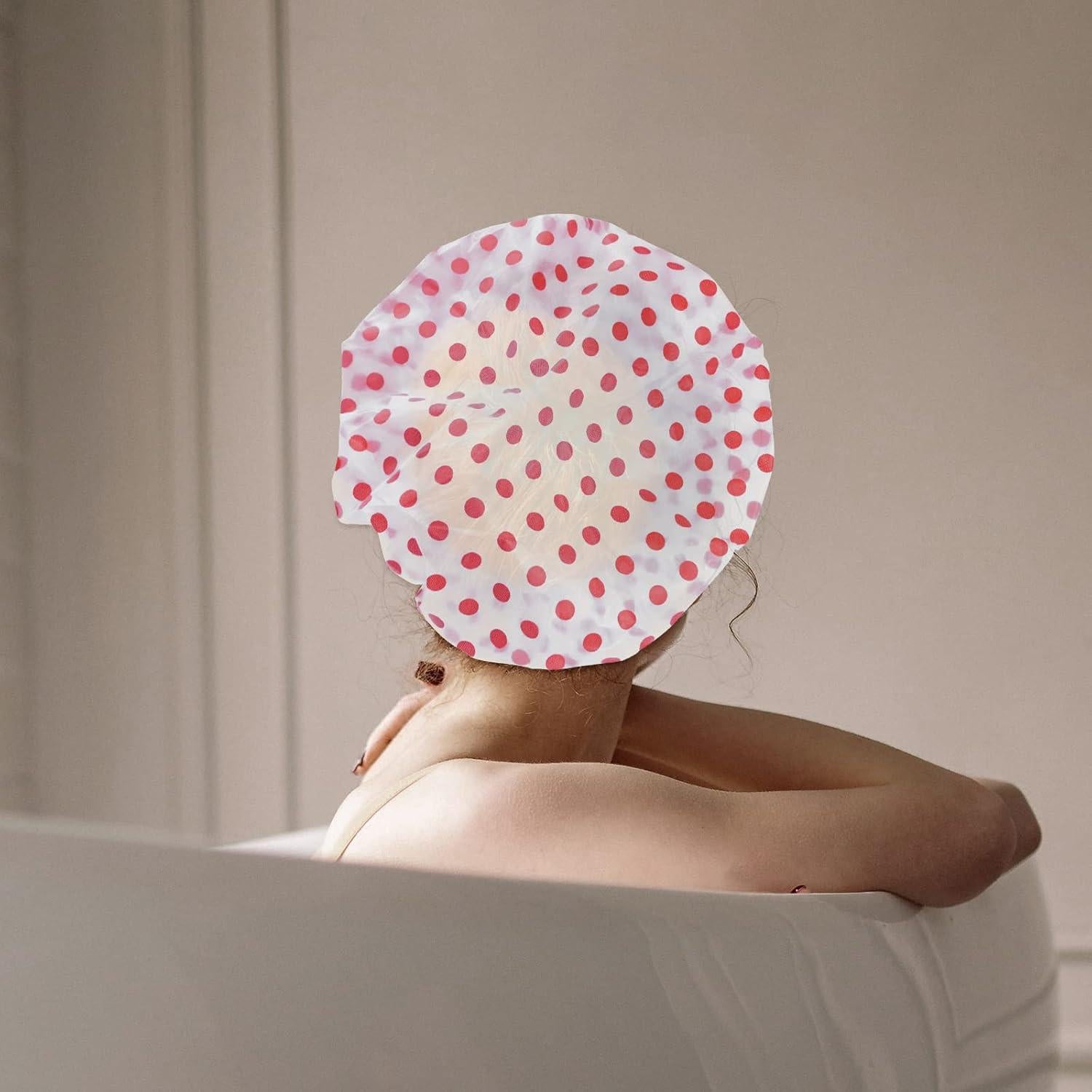 Gorras de Ducha Reutilizables 3PCS Fouews - Impermeables