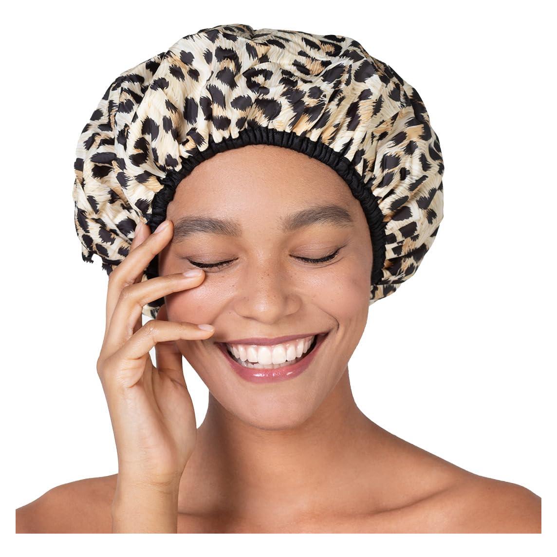 Gorro de Ducha Impermeable Betty Dain Puntos de Safari