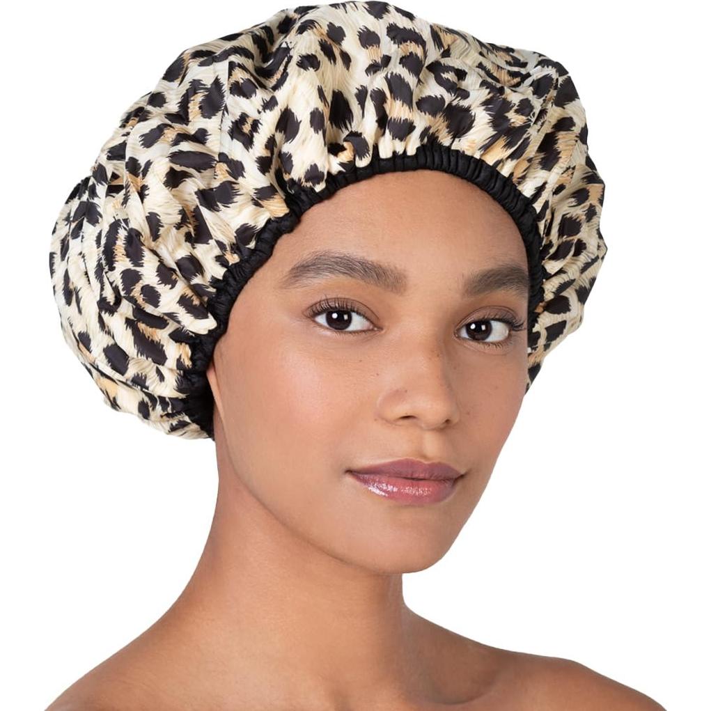 Gorro de Ducha Impermeable Betty Dain Puntos de Safari