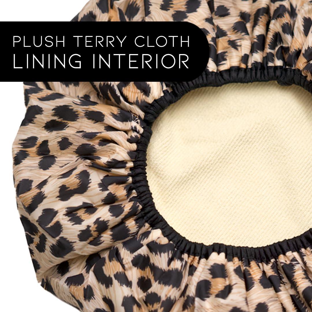 Gorro de Ducha Impermeable Betty Dain Puntos de Safari