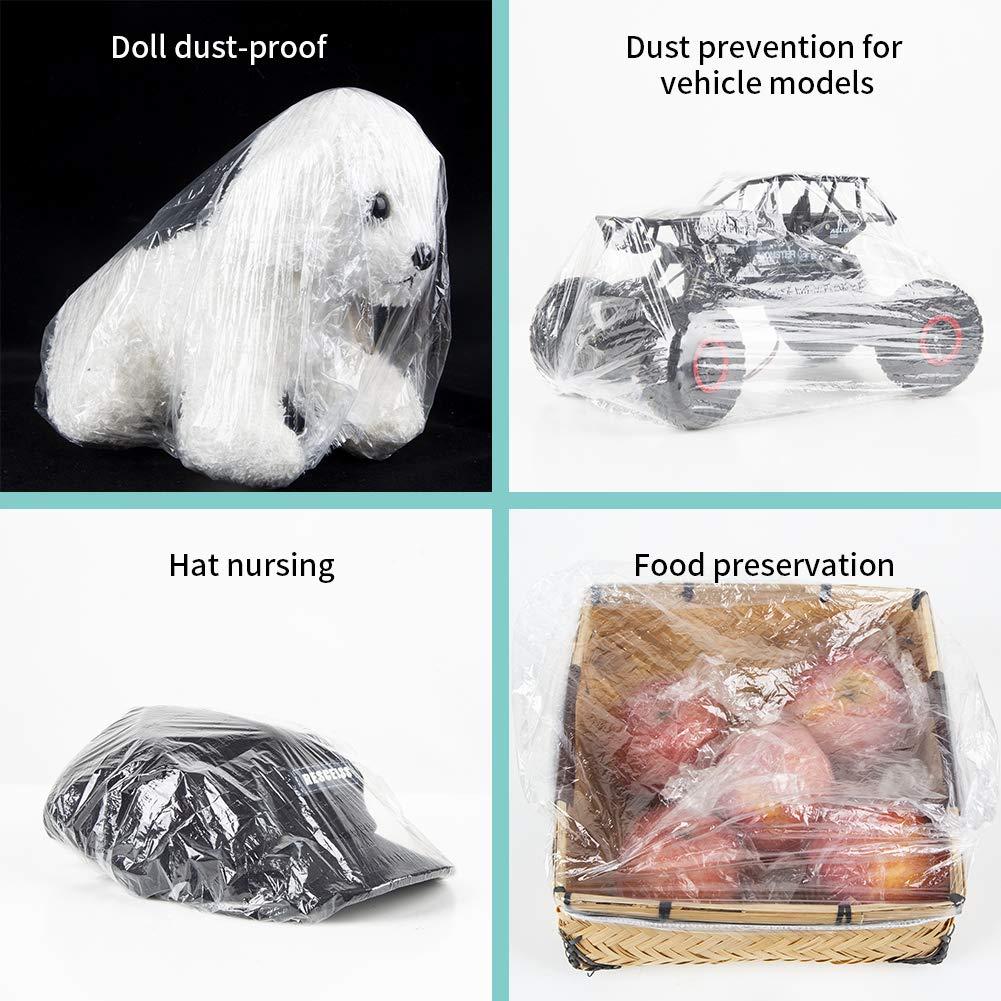 Gorros de Ducha Desechables AIDIQIU 100 Pcs Impermeables