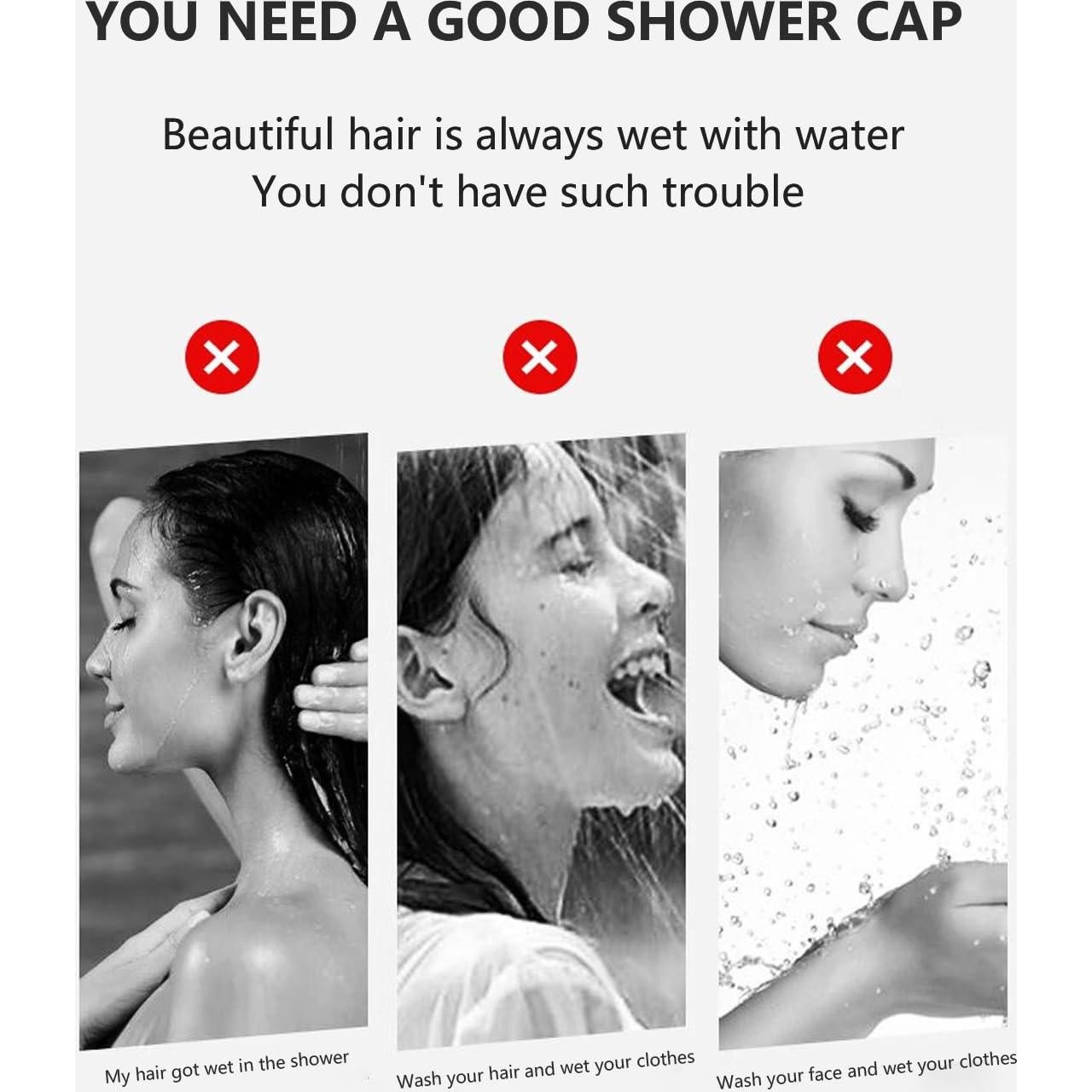 Gorras de Ducha Desechables Años Tranquilos 30PCS Grandes