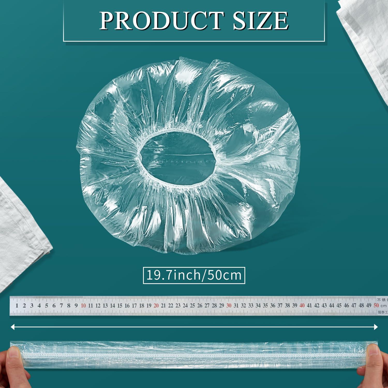 Gorros de Ducha Reutilizables MORGLES 100 Piezas Impermeables