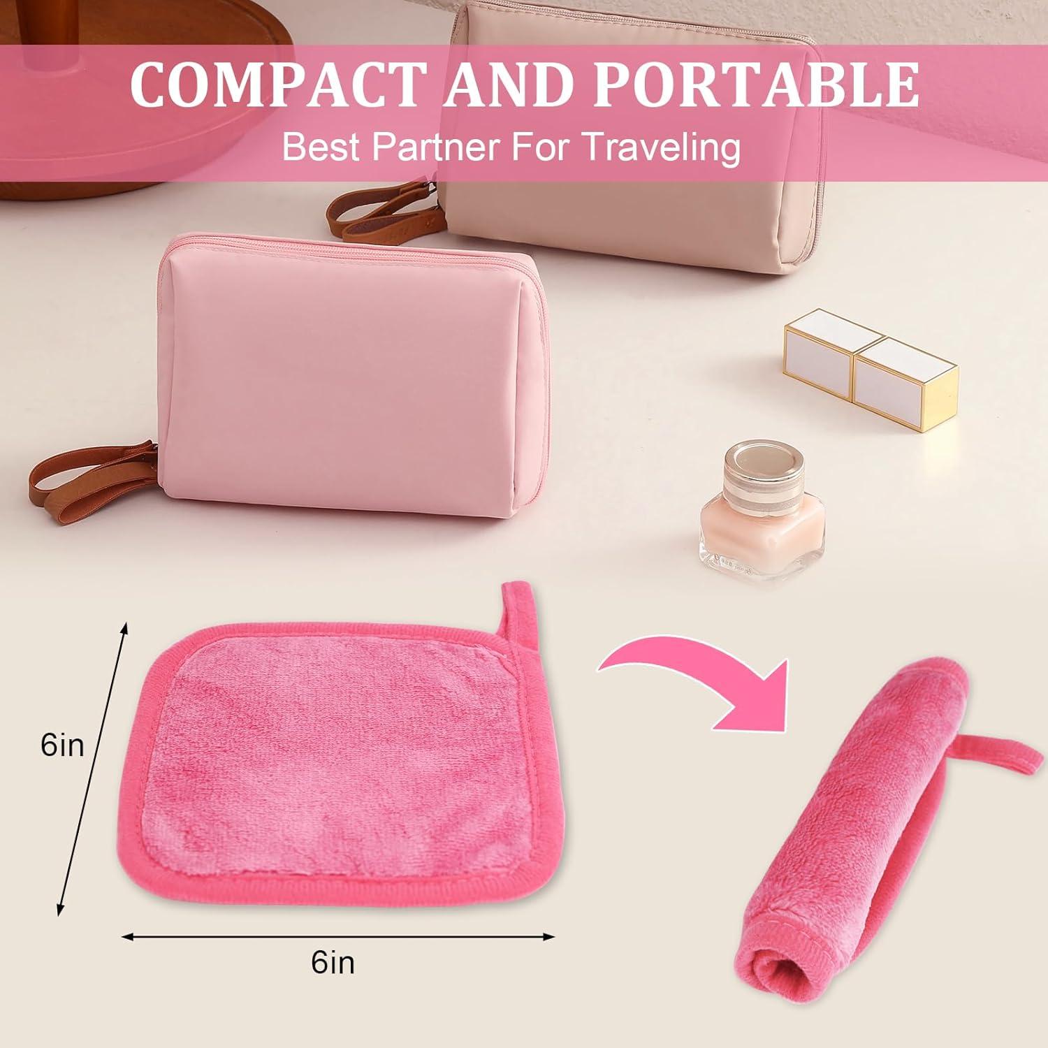 Paño Desmaquillante Reutilizable Puomue 12 Piezas 15.24 cm