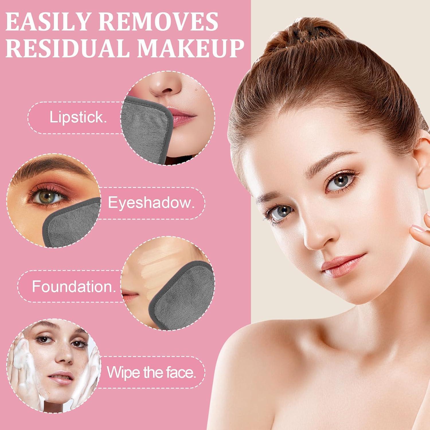 Paño Desmaquillante Reutilizable Puomue 12 Piezas 15.24 cm