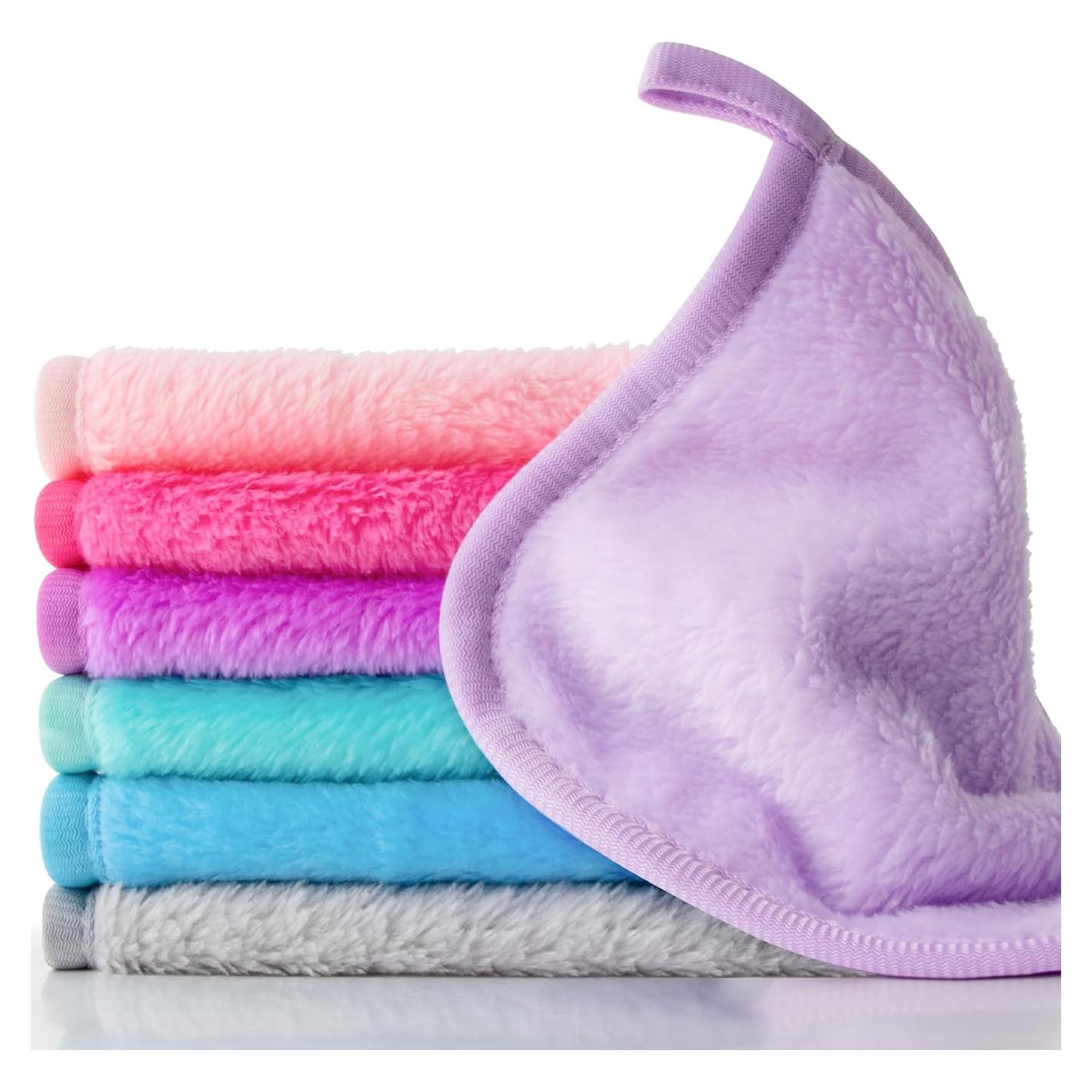 Paño Desmaquillante Reutilizable Sukh - 7 Piezas Microfibra 15x15 cm