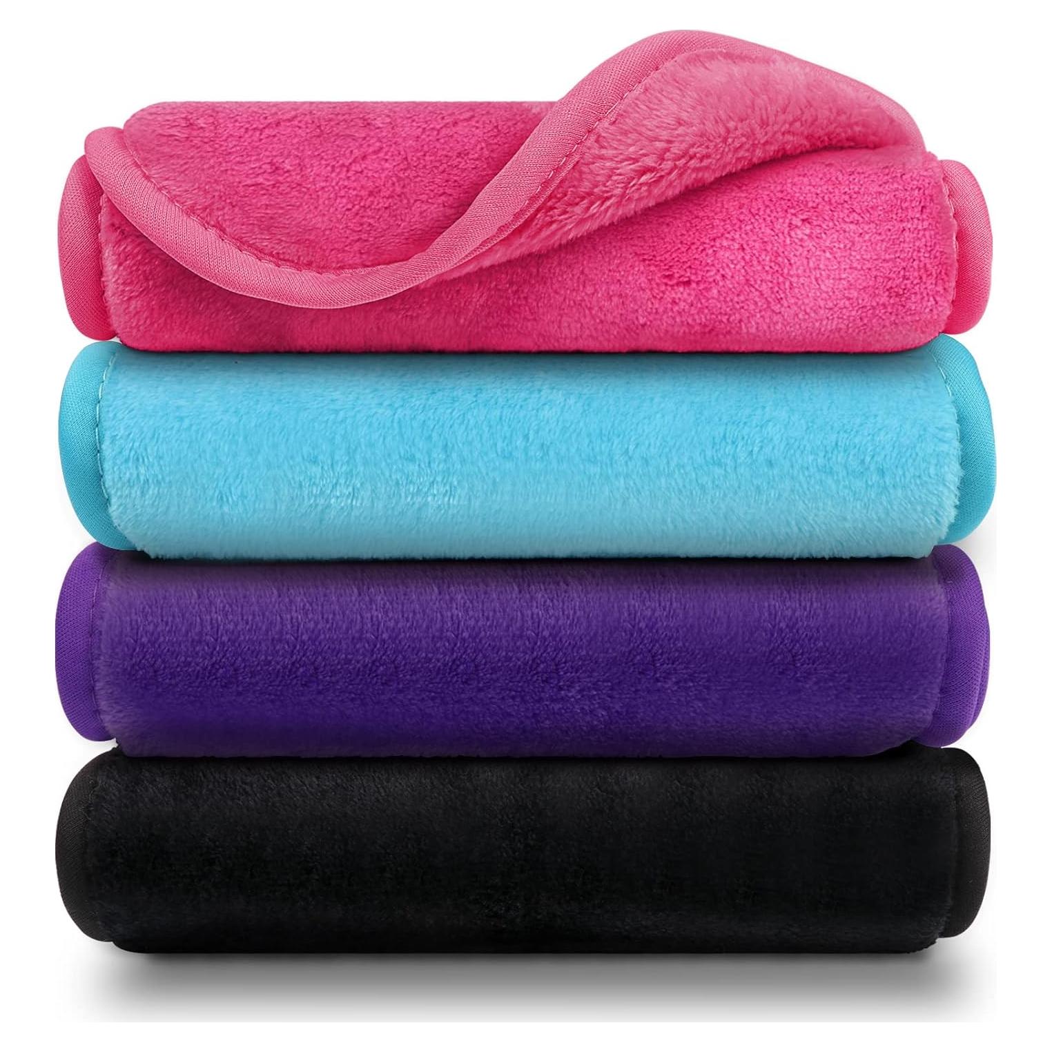 Paquete de 4 Toallitas Desmaquillantes Orighty Reutilizables 39x19 cm