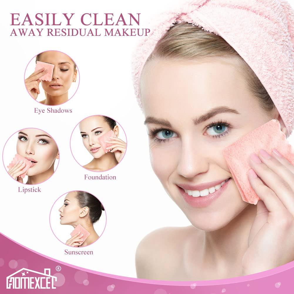 Paños Desmaquillantes Reutilizables HOMEXCEL 24 Unidades 17.78 cm