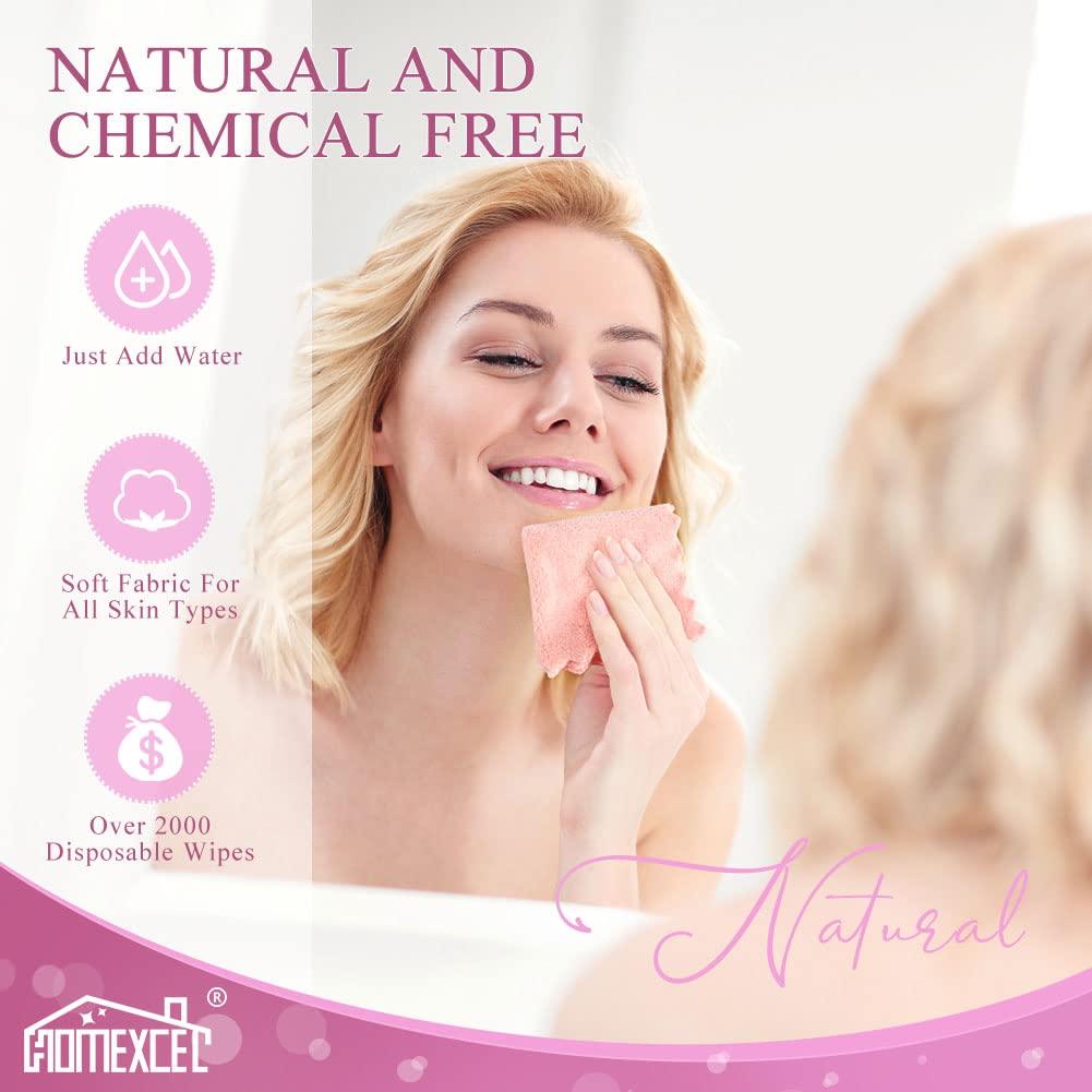 Paños Desmaquillantes Reutilizables HOMEXCEL 24 Unidades 17.78 cm