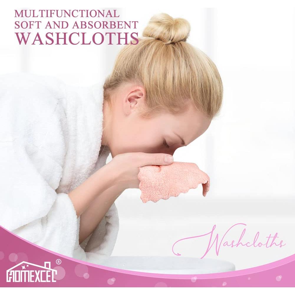 Paños Desmaquillantes Reutilizables HOMEXCEL 24 Unidades 17.78 cm