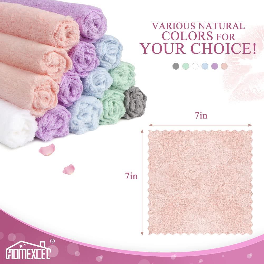 Paños Desmaquillantes Reutilizables HOMEXCEL 24 Unidades 17.78 cm