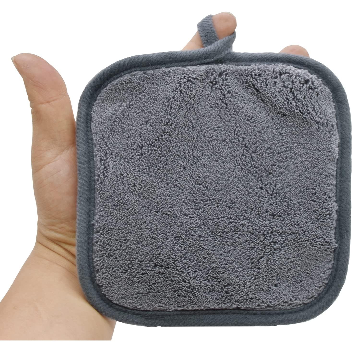 Toallitas Desmaquillantes Reutilizables BloomSesame 12 Pack Gris