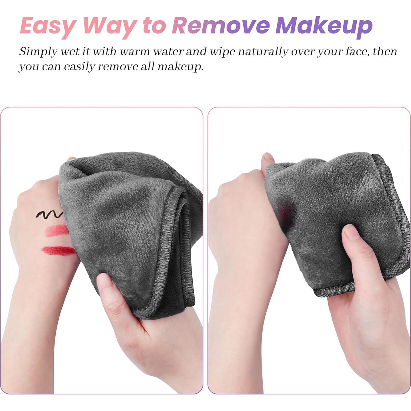 Paquete de 8 Toallas Desmaquillantes HealAge Microfibra 33x18cm