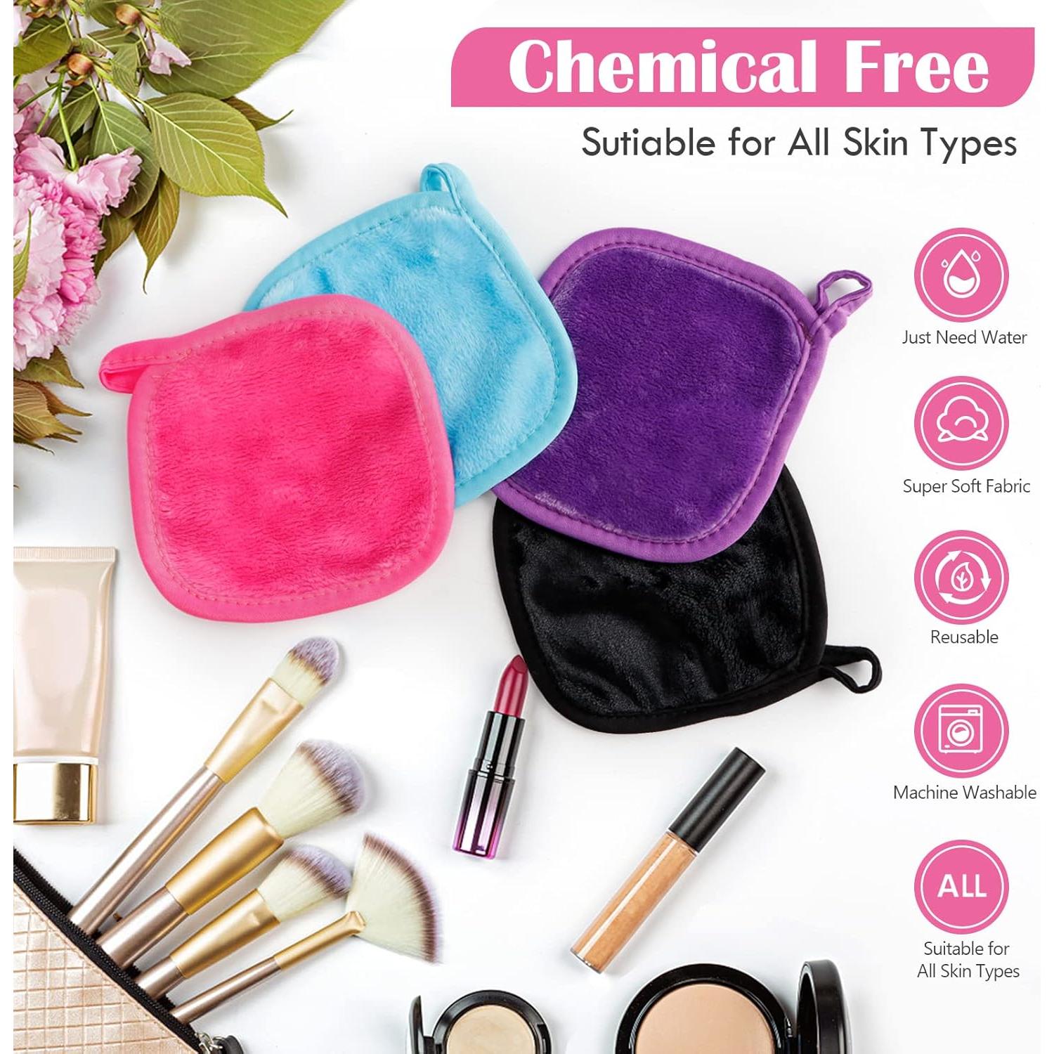 Toallitas Desmaquillantes Reutilizables Orighty 24 Piezas 12.7 cm