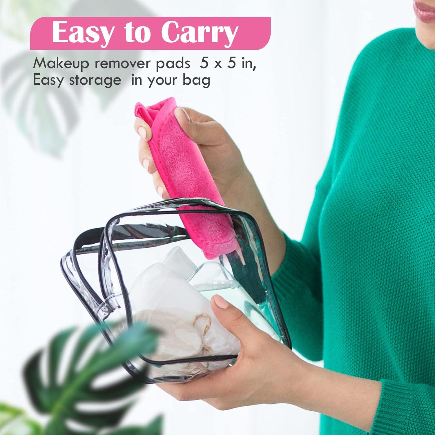 Toallitas Desmaquillantes Reutilizables Orighty 24 Piezas 12.7 cm