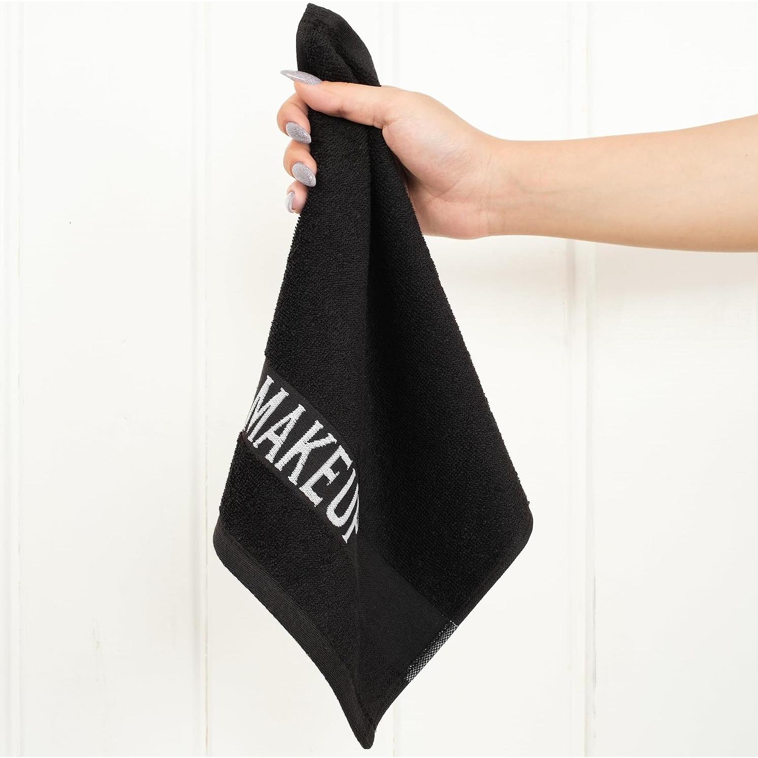 Toallas Desmaquillantes Lino Suave Americano 100% Algodón 4 Piezas 30x30 cm