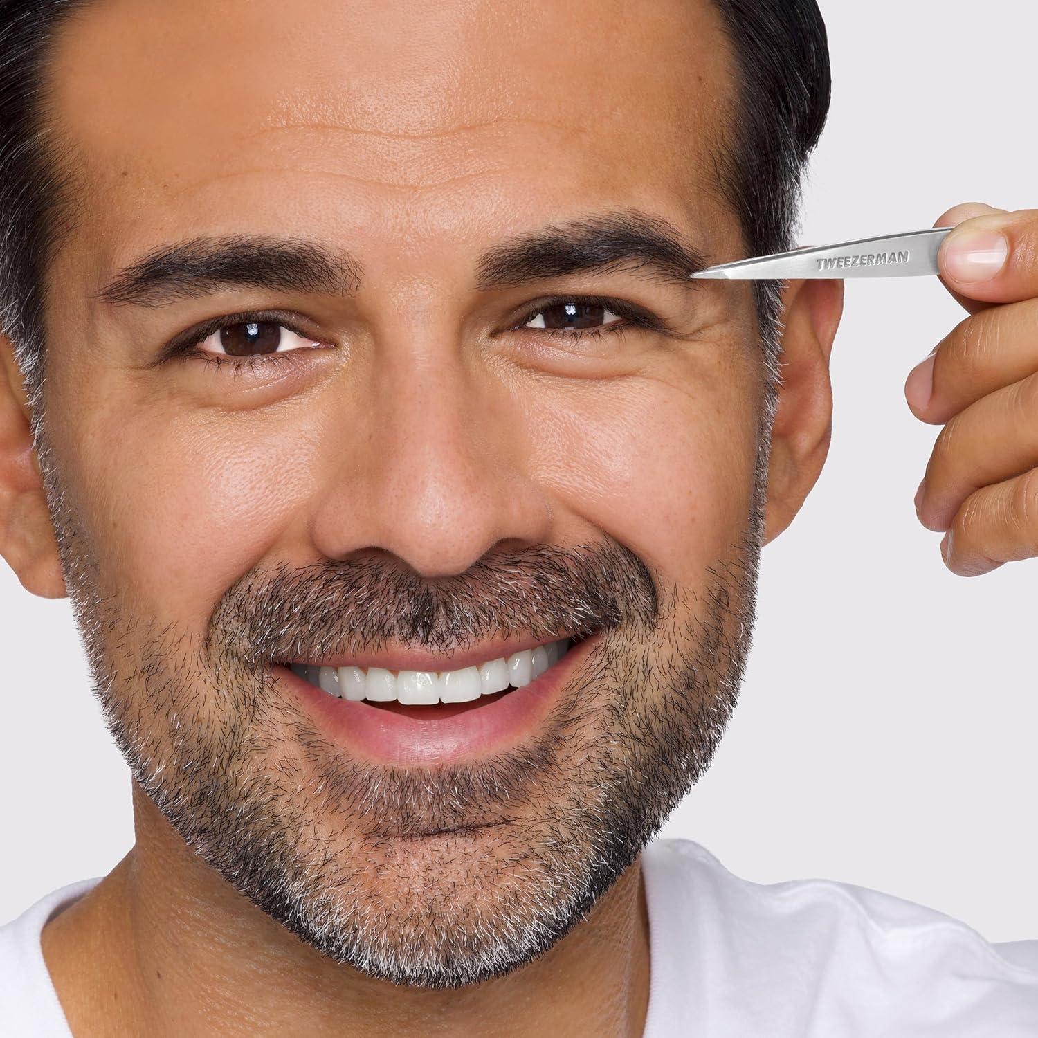 Juego de Pinzas Petite Tweezerman con Estuche Negro - 5.08x2.54cm