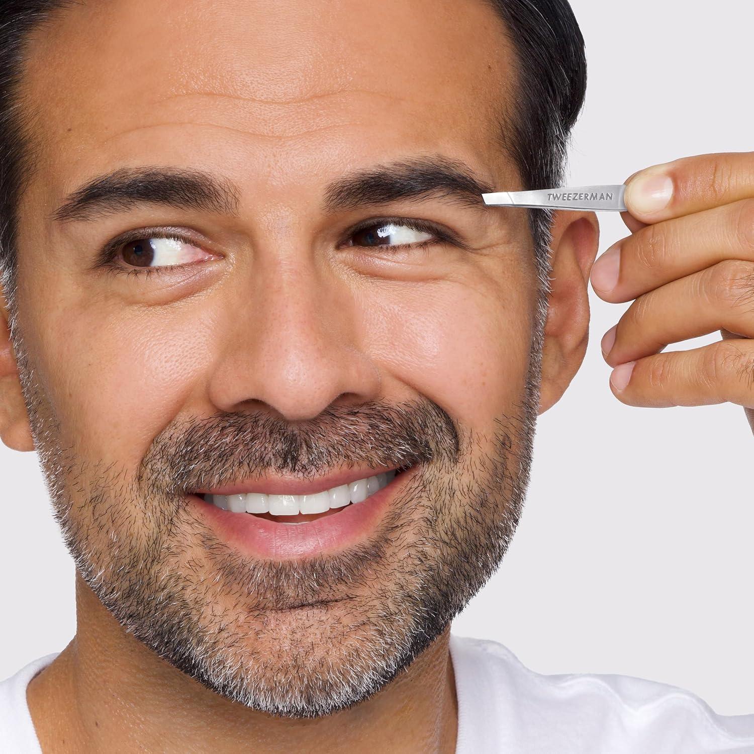 Juego de Pinzas Petite Tweezerman con Estuche Negro - 5.08x2.54cm