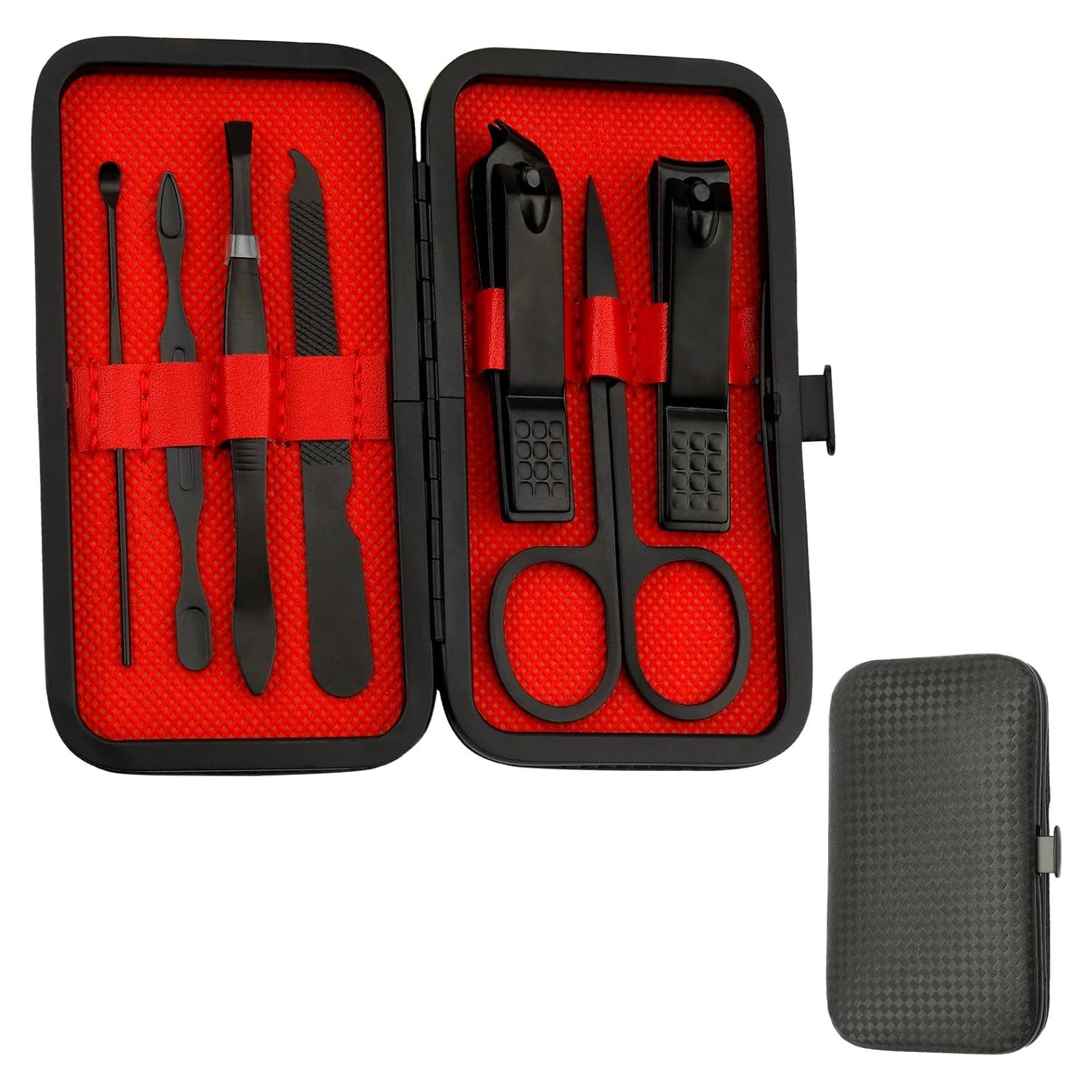 Set de Manicura 8 en 1 XiuGlimpse Estuche de Viaje