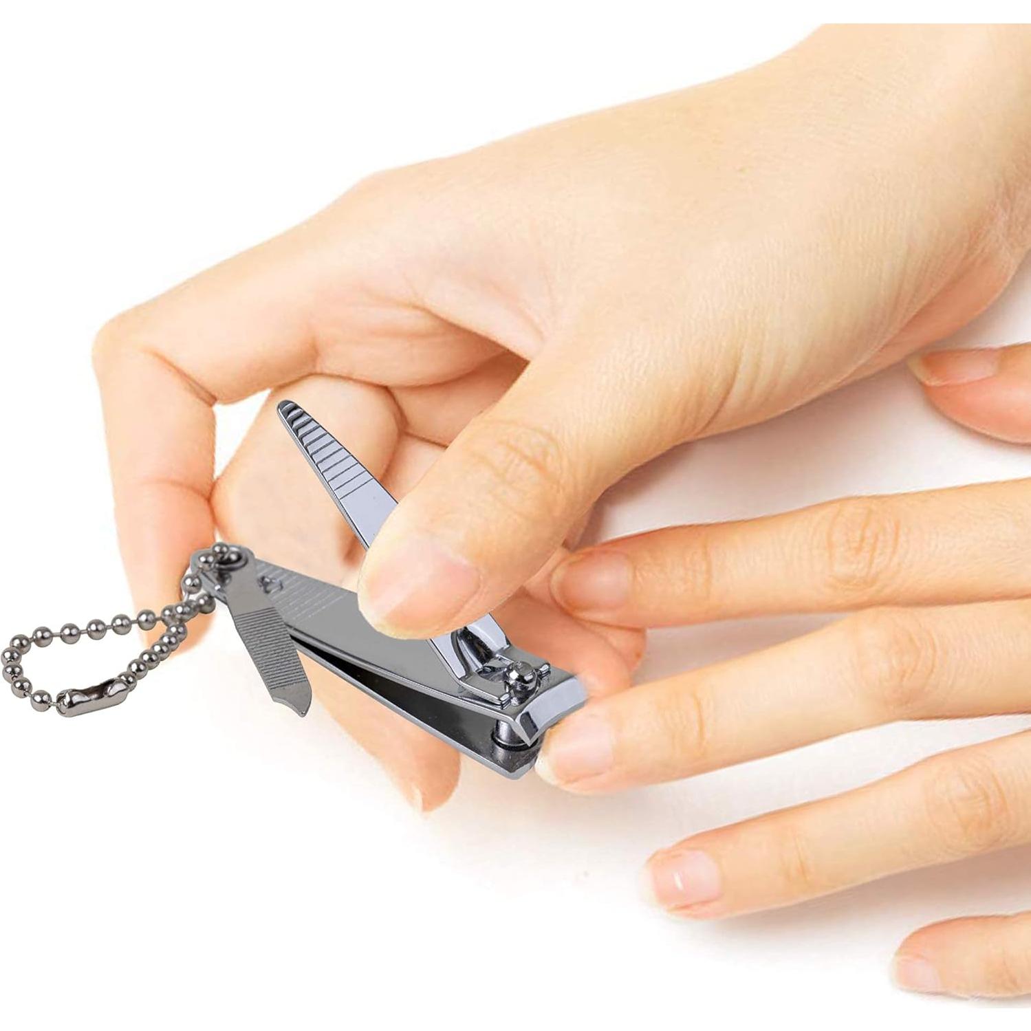 Cortadores de Uñas ZALIK Acero Inoxidable 6 Piezas