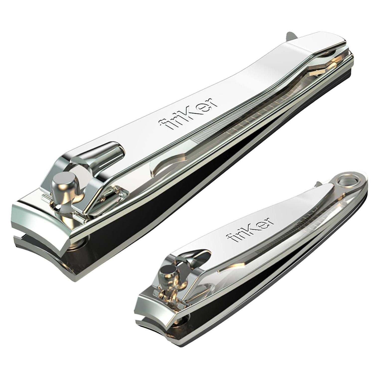 Juego de Cortauñas Acero Inoxidable PRO-AUTO Plata 7.6cm