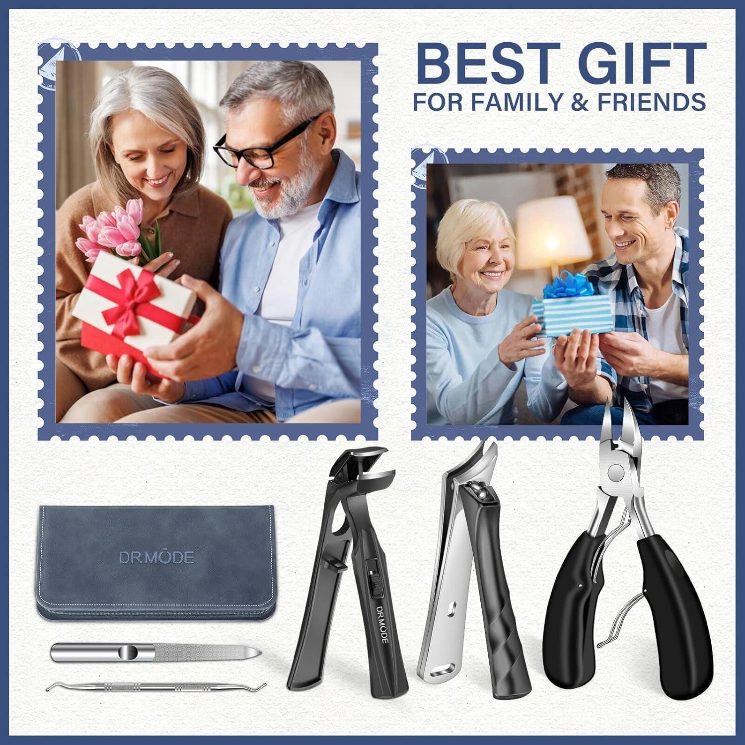 Juego de Cortauñas DRMODE 5 en 1 para Uñas Gruesas