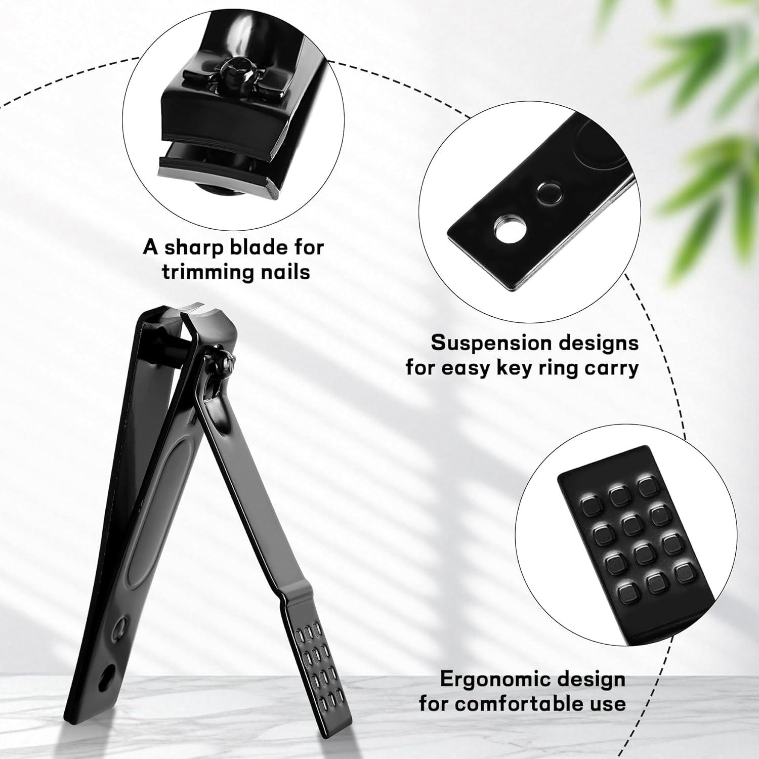 Kit de Manicura 7 en 1 Lhocm para Hombres con Estuche